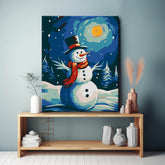 Learning Magic Snowman - Painting by Numbers